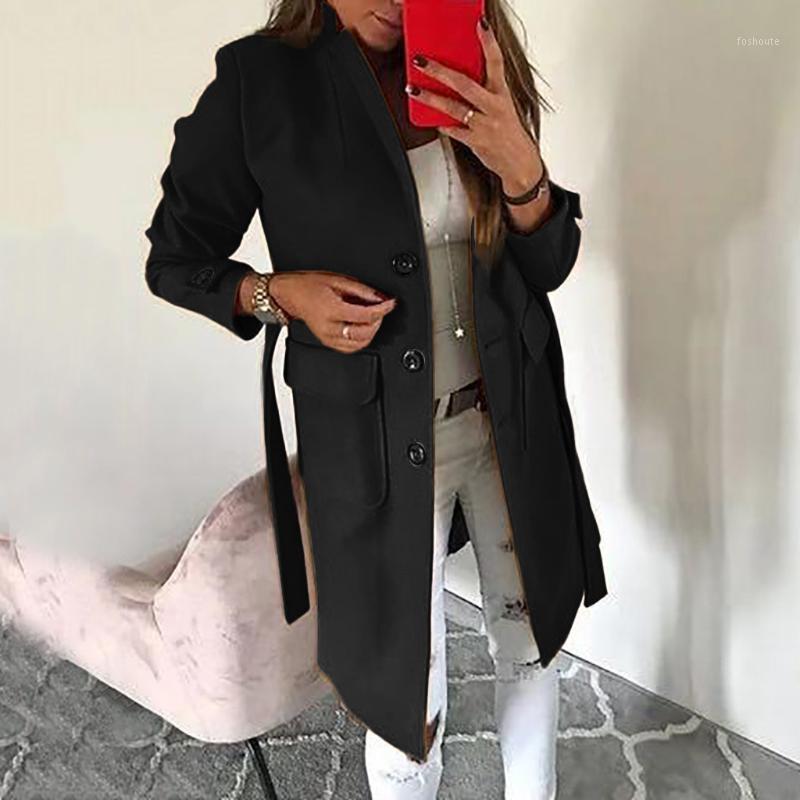 Women' Wool & Blends Woman Artificial Elegant Blend Coat Slim Female Long Outerwear Jacket 2021 Warm Windproof Overcoat Cappotto Da Donna#3, Black
Women' Wool & Blends Woman Artificial Elegant Blend Coat Slim Female Long Outerwear Jacket 2021 Warm Windproof Overcoat Cappotto Da Donna#3, Black