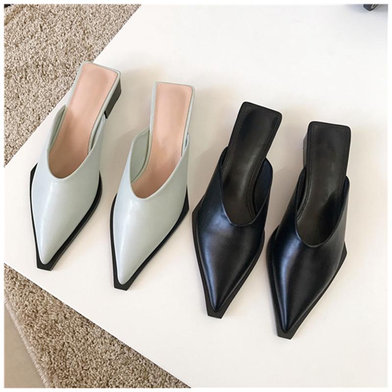 Bailamos New Women Slippers Pointed Toe Shallow Slip On Mules Shoes Square Low Heel Casual Outdoor Slides Ladies Zapatos De Muje, Black
Bailamos New Women Slippers Pointed Toe Shallow Slip On Mules Shoes Square Low Heel Casual Outdoor Slides Ladies Zapatos De Muje, Black