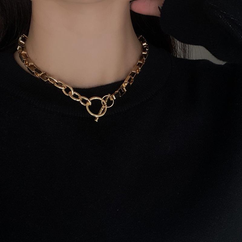 5MM Choker Stainless Steel Collar For Women Jewelry Necklaces Torques Box Chain Gifts For Girls USENSET
5MM Choker Stainless Steel Collar For Women Jewelry Necklaces Torques Box Chain Gifts For Girls USENSET