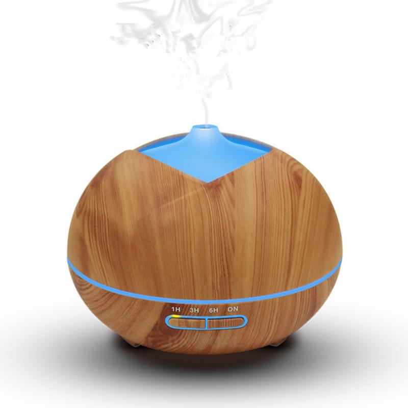 500ml Aroma Diffuser Wood Grain Cool Mist Humidifier Ultrasonic Aroma Essential Oil Diffuser Air humidifier for Home Office
500ml Aroma Diffuser Wood Grain Cool Mist Humidifier Ultrasonic Aroma Essential Oil Diffuser Air humidifier for Home Office