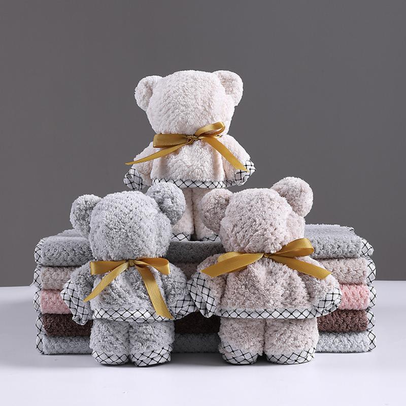 5-10PCS Bear-Shaped Coral Fleece Towel,Soft Plush Towel Sets,Quickly Absorbent and Soft Face/Hand Washcloth Can As Souvenir/Gift, Green
5-10PCS Bear-Shaped Coral Fleece Towel,Soft Plush Towel Sets,Quickly Absorbent and Soft Face/Hand Washcloth Can As Souvenir/Gift, Green