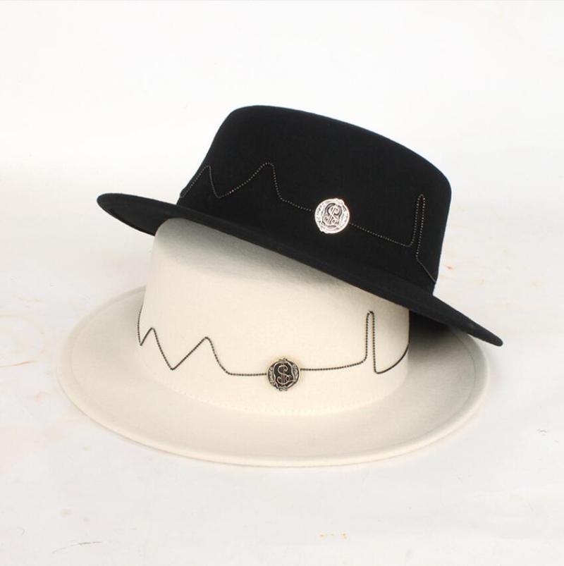 100% Wool High Quality Fedora Hats for Men Button Decoration Winter Hat Comfortable Cool Beautiful Various colors Hats For Women, Black
100% Wool High Quality Fedora Hats for Men Button Decoration Winter Hat Comfortable Cool Beautiful Various colors Hats For Women, Black