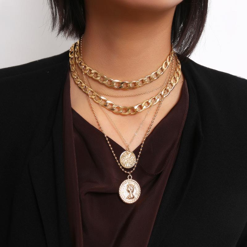 Meetvii Punk Multi Layer Coin Choker Necklace Collar Curb Cuba Photo Frames Pendant Necklace Women Jewelry
Meetvii Punk Multi Layer Coin Choker Necklace Collar Curb Cuba Photo Frames Pendant Necklace Women Jewelry