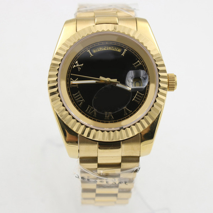 2021 New fashion DAYDATE mens watch 40mm automatic mechanical movement stainless steel Solid Clasp man watches wristwatch, Slivery;brown
2021 New fashion DAYDATE mens watch 40mm automatic mechanical movement stainless steel Solid Clasp man watches wristwatch, Slivery;brown