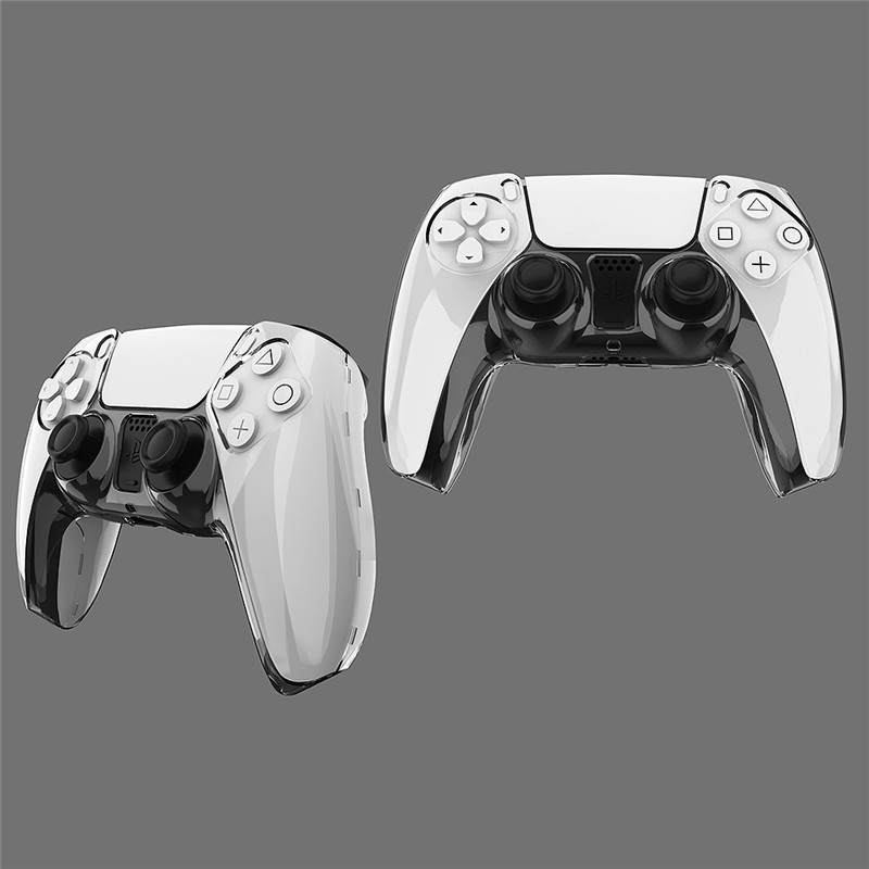 Hot Sale Crystal Shell Game Controller Protective Case Cover For PS5 Vibration Joystick Gamepad Game Controller PlayStation5 With Retail Box