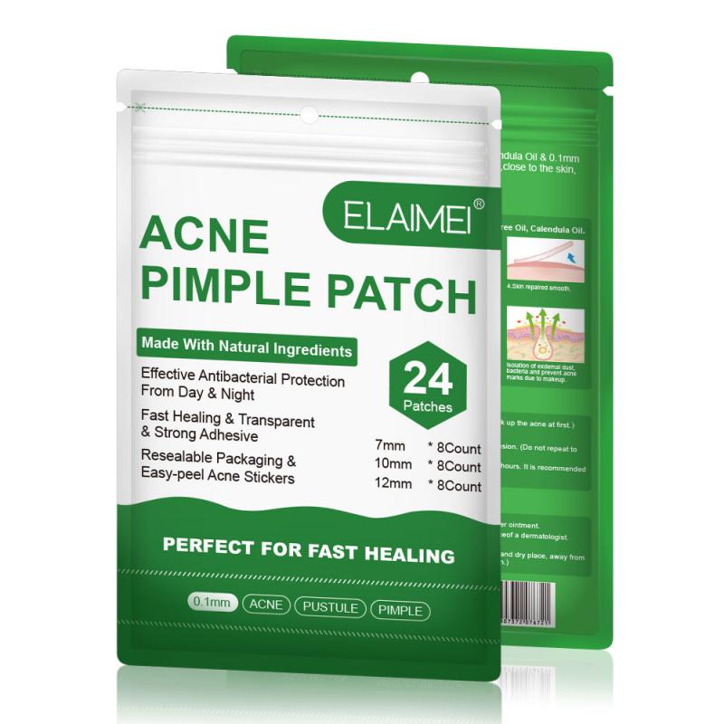 24 patches/bag Invisible Acne Removal Pimple Patch Treatment Pimple acne Concealer Face Spot Scar Care Treatment Stickers
24 patches/bag Invisible Acne Removal Pimple Patch Treatment Pimple acne Concealer Face Spot Scar Care Treatment Stickers