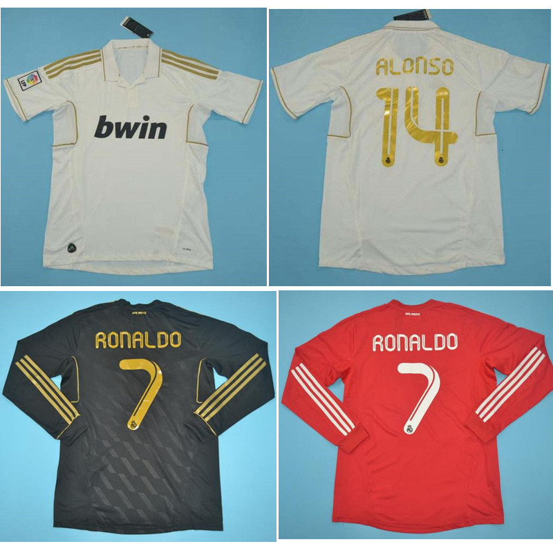 Top 11 12 Real Madrid Retro jerseys KAKA Soccer jersey vintage classic 2011 2012 RONALDO camisetas shirt, Black;yellow
Top 11 12 Real Madrid Retro jerseys KAKA Soccer jersey vintage classic 2011 2012 RONALDO camisetas shirt, Black;yellow