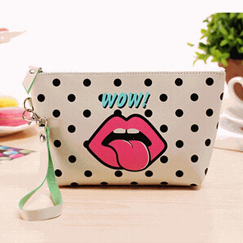 LKEEP Dots Lip PU Travel Organizer Cosmetic Bag Fashion Makeup Bag Wash Toiletry Quality Organizer Beauty Case, Black
LKEEP Dots Lip PU Travel Organizer Cosmetic Bag Fashion Makeup Bag Wash Toiletry Quality Organizer Beauty Case, Black