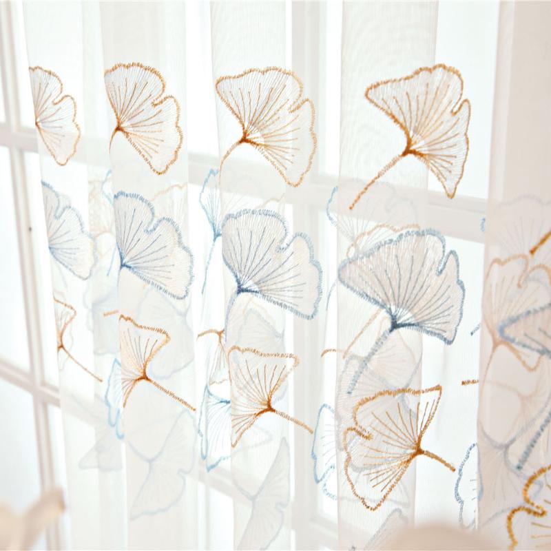 Slow Soul Ginkgo Colorato Embroidered Leaves Curtains For Living Room Curtain Bedroom Kids Children Kitchen Tulle Drapes, As pic
Slow Soul Ginkgo Colorato Embroidered Leaves Curtains For Living Room Curtain Bedroom Kids Children Kitchen Tulle Drapes, As pic