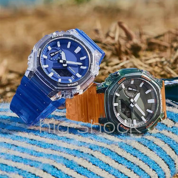 CLEAR 2100 New fashion relogio masculino waterproof men's wristwatch Sport dual display GMT Digital LED reloj hombre Army Military watch, Clear blue no box
CLEAR 2100 New fashion relogio masculino waterproof men's wristwatch Sport dual display GMT Digital LED reloj hombre Army Military watch, Clear blue no box