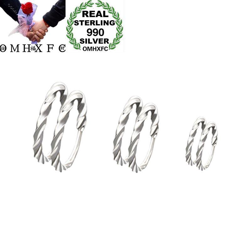 OMHXFC Wholesale European Fashion Unisex Party Wedding Gift Simple Round S990 Sterling Silver Hoop Earrings ER110
OMHXFC Wholesale European Fashion Unisex Party Wedding Gift Simple Round S990 Sterling Silver Hoop Earrings ER110