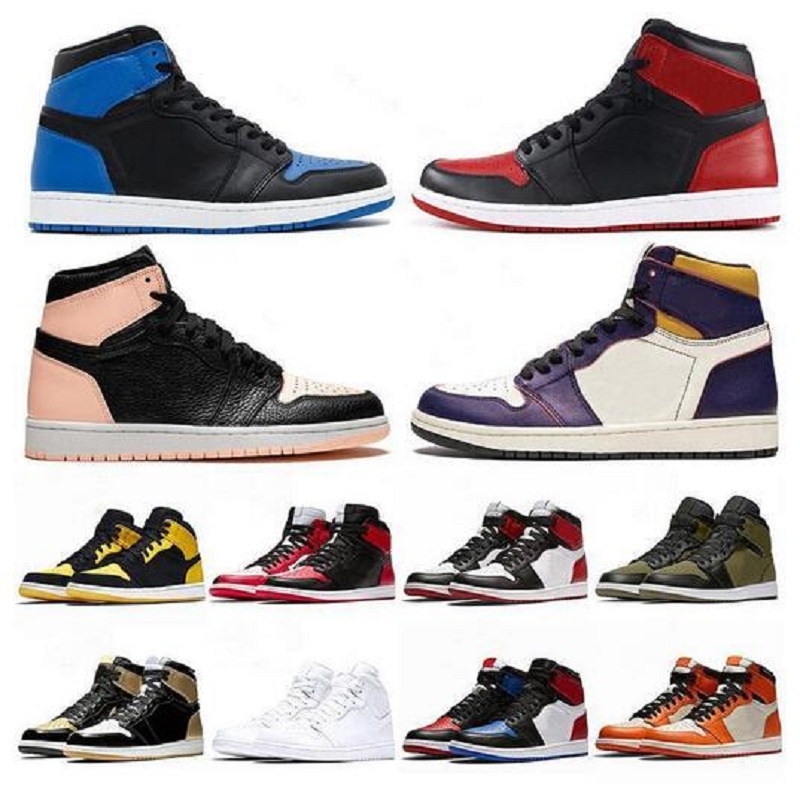 Double Box 2021 New 1 High OG Basketball Shoes 1s Mid Low Chicago Royal Toe Black Metallic UNC Mens Womens Sports Sneakers Shoe Trainers, Color 27
Double Box 2021 New 1 High OG Basketball Shoes 1s Mid Low Chicago Royal Toe Black Metallic UNC Mens Womens Sports Sneakers Shoe Trainers, Color 27