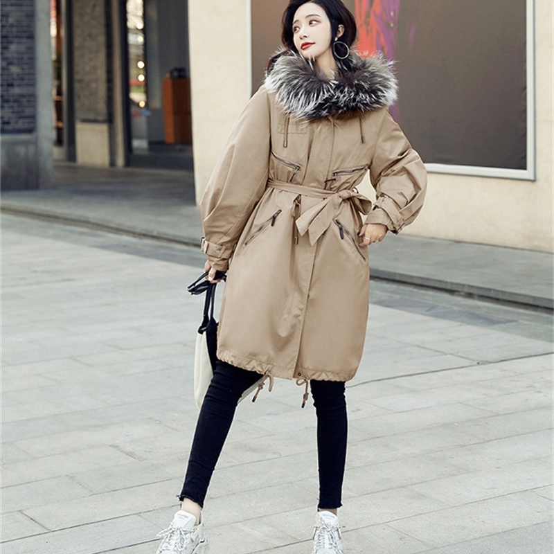 Fashion Winter Cotton Jacket Women Hooded Thick Female Jacket Coat Slim Warm Winter Outwear 201019