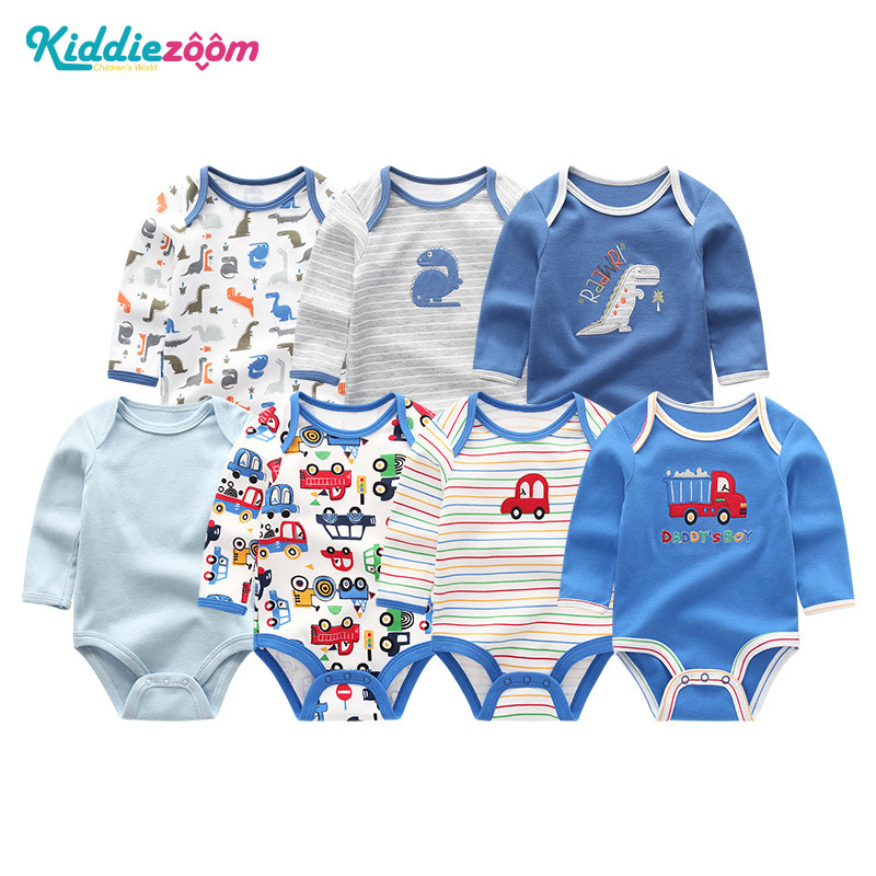 /sets Newborn Baby Girl Clothes Long Sheeve Boy Rompers Clothing Recien Baby Pajamas Cotton roupas de bebe Baby Onesies LJ201223