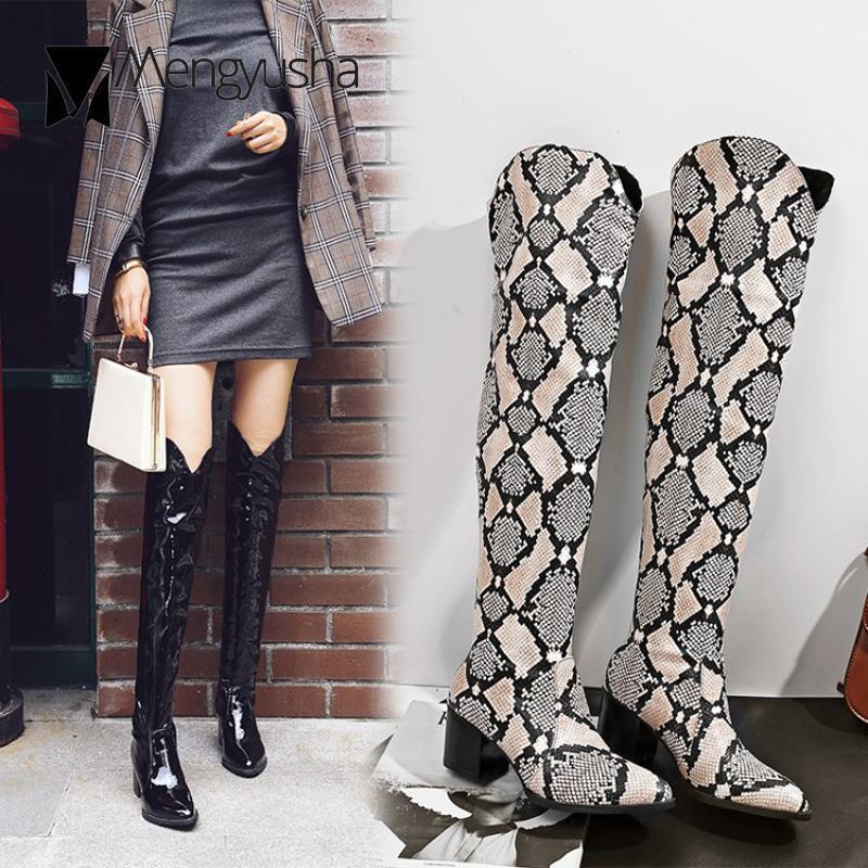 japanned leather thigh high boots women pointed toe high heels long boots brand serpentine over the knee women c7351, Black
japanned leather thigh high boots women pointed toe high heels long boots brand serpentine over the knee women c7351, Black