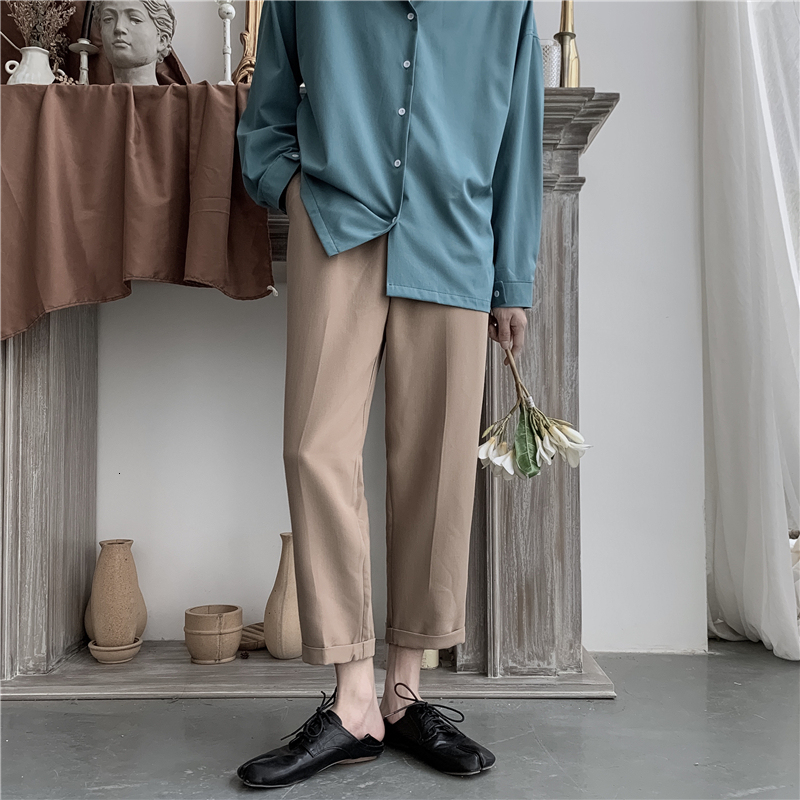 2021 New Loose Suit Men's Pants Quality Spring Classic Pantalones Hombre Lh1006 7Y9I, Black
2021 New Loose Suit Men's Pants Quality Spring Classic Pantalones Hombre Lh1006 7Y9I, Black