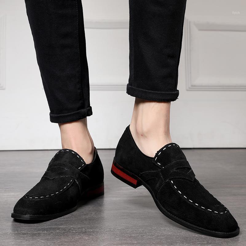 High Quality Man Breathable Lace-up Nightclub Party Leather Shoes Men's Formal Wedding Shoes Classic Comfortable Suede Loafers1, Black
High Quality Man Breathable Lace-up Nightclub Party Leather Shoes Men's Formal Wedding Shoes Classic Comfortable Suede Loafers1, Black