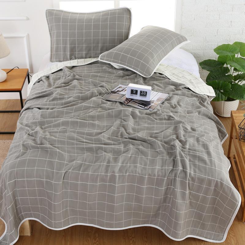 Pure Cotton Six Layer Cotton Gauze Towel Blanket Bed Cover for Adult All Season Plaid Jacquard Car Office Throw Sofa Blankets1
Pure Cotton Six Layer Cotton Gauze Towel Blanket Bed Cover for Adult All Season Plaid Jacquard Car Office Throw Sofa Blankets1