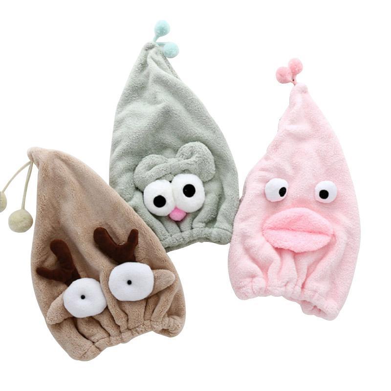 Cute Cartoon Shower Cap Microfiber Hair Dry cap Quick-Drying Women Hair Towel Bathing Absorbent Shower Hat For Bath Sauna
Cute Cartoon Shower Cap Microfiber Hair Dry cap Quick-Drying Women Hair Towel Bathing Absorbent Shower Hat For Bath Sauna