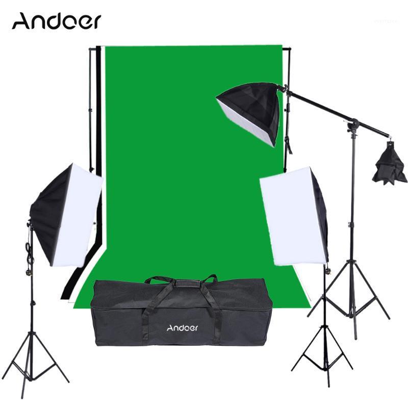 Andoer Photo Studio Kits 9*135W Photography lights Bulbs Softbox Light Stand Green Photo Backdrop Cantilever Stick Accessories1
Andoer Photo Studio Kits 9*135W Photography lights Bulbs Softbox Light Stand Green Photo Backdrop Cantilever Stick Accessories1