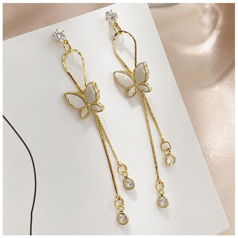 Fashion Personality Lovely Purpou Butterfly Stud Earrings Cute Enamel Beautiful Earrings For Women Trendy Alloy Jewelry Accessor
Fashion Personality Lovely Purpou Butterfly Stud Earrings Cute Enamel Beautiful Earrings For Women Trendy Alloy Jewelry Accessor