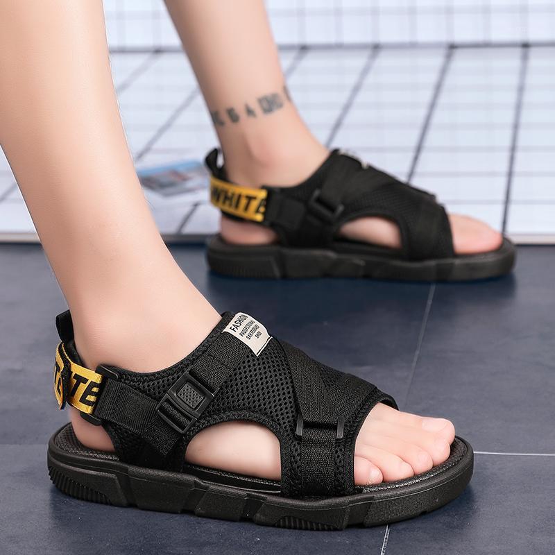 MOOREGOOD Summer new outdoor cool men's shoes lightweight wear-resistant sandals trend fashion comfortable soft beach shoes1, Black red
MOOREGOOD Summer new outdoor cool men's shoes lightweight wear-resistant sandals trend fashion comfortable soft beach shoes1, Black red