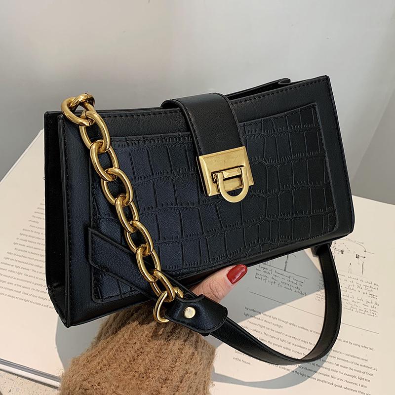 High Quality Pu Leather Women Chain Shoulder Bag Fashion Small Crossbody Bags Designer Female Handbags Casual Messenger Bags New, Beige
High Quality Pu Leather Women Chain Shoulder Bag Fashion Small Crossbody Bags Designer Female Handbags Casual Messenger Bags New, Beige
