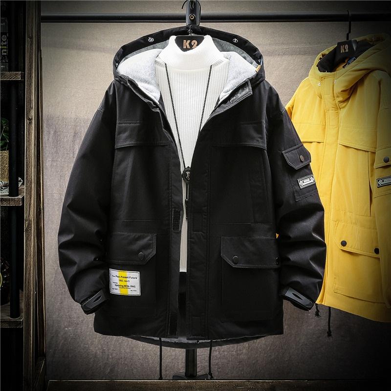 Fur Collar Oversized Jacket Thicken Casual Loose Long Sleeve Hooded Jacket Men Korean Parkas Manteau Homme Coat Men DE50MMF, Beige
Fur Collar Oversized Jacket Thicken Casual Loose Long Sleeve Hooded Jacket Men Korean Parkas Manteau Homme Coat Men DE50MMF, Beige
