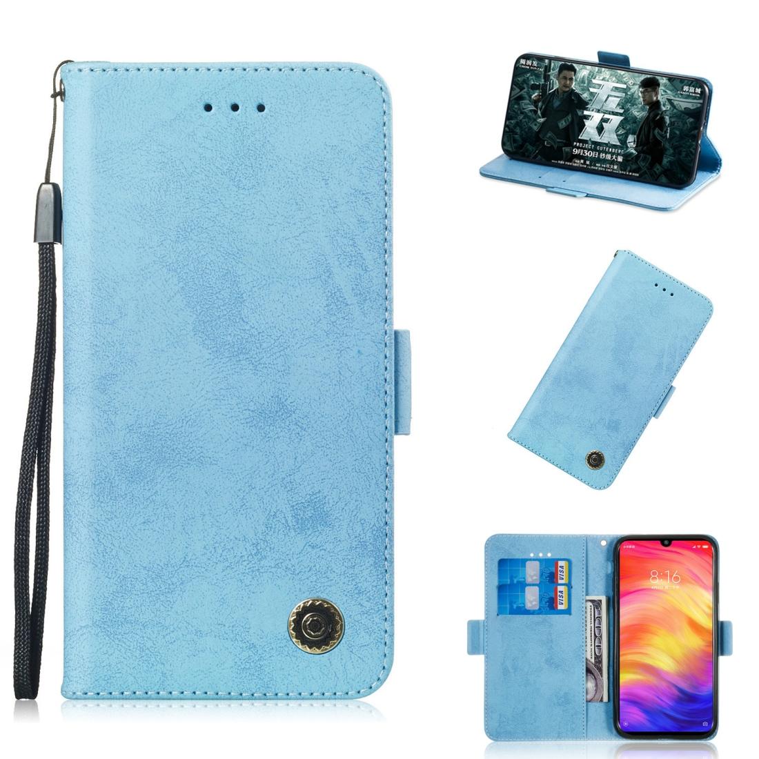 Multifunctional Horizontal Flip Retro Leather Case with Card Slot Holder for Xiaomi Redmi Note 7
Multifunctional Horizontal Flip Retro Leather Case with Card Slot Holder for Xiaomi Redmi Note 7