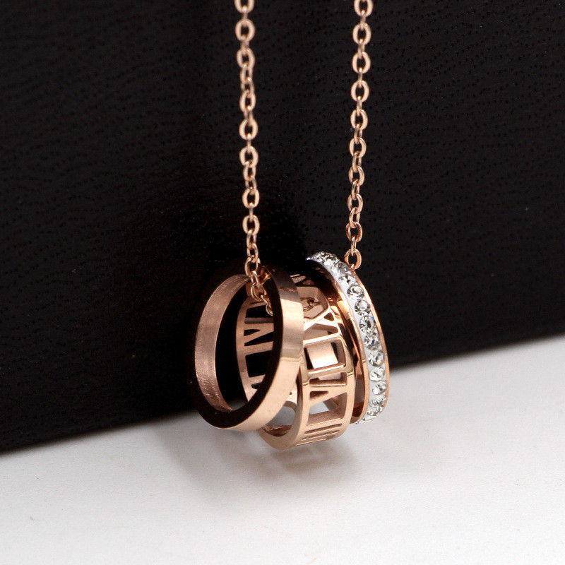 Classic Stainless Steel Necklace for women Designer Jewelry Roman letter Necklace Women 2020 Statement Necklace KN014
Classic Stainless Steel Necklace for women Designer Jewelry Roman letter Necklace Women 2020 Statement Necklace KN014