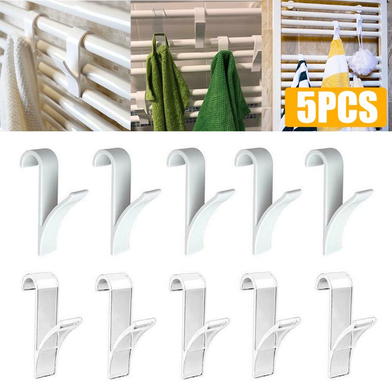 5pcs/lot Transaparent White Towel Mop Coat Hooks Storage Hanging For Bath Heated Radiator Clothes Hanger Organizer Decoration
5pcs/lot Transaparent White Towel Mop Coat Hooks Storage Hanging For Bath Heated Radiator Clothes Hanger Organizer Decoration