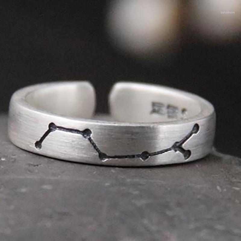 New S silver cold wind retro Big Dipper niche design craftsmanship charm special men and women opening adjustable ring1
New S silver cold wind retro Big Dipper niche design craftsmanship charm special men and women opening adjustable ring1