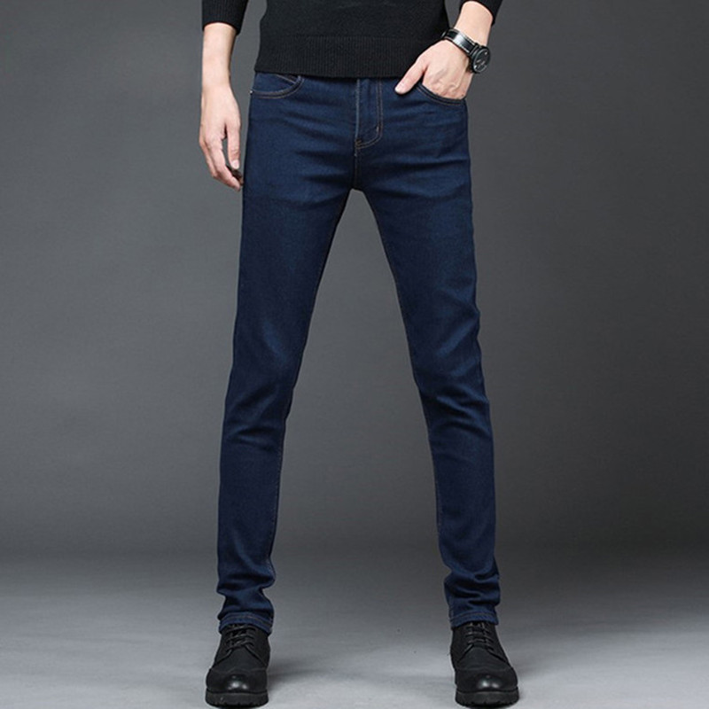 autumn Slim Fit men Jeans Black Classic Fashion Denim Skinny Jeans Male spring men's casual High Quality Trousers 201111