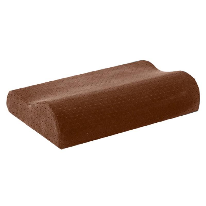 Memory Foam Orthopedic Sleeping Pillow Bed Velvet Protect Cervical Relieve Neck Pain for Adult Child Bedding Pillow Soft Comfort