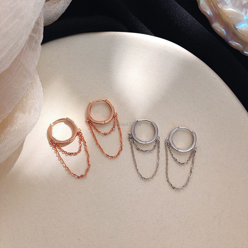 Fashion women earrings Rose gold chains hoop earrings hip hop chain dangle fashion jewelry will and sandy gift, Golden;silver
Fashion women earrings Rose gold chains hoop earrings hip hop chain dangle fashion jewelry will and sandy gift, Golden;silver