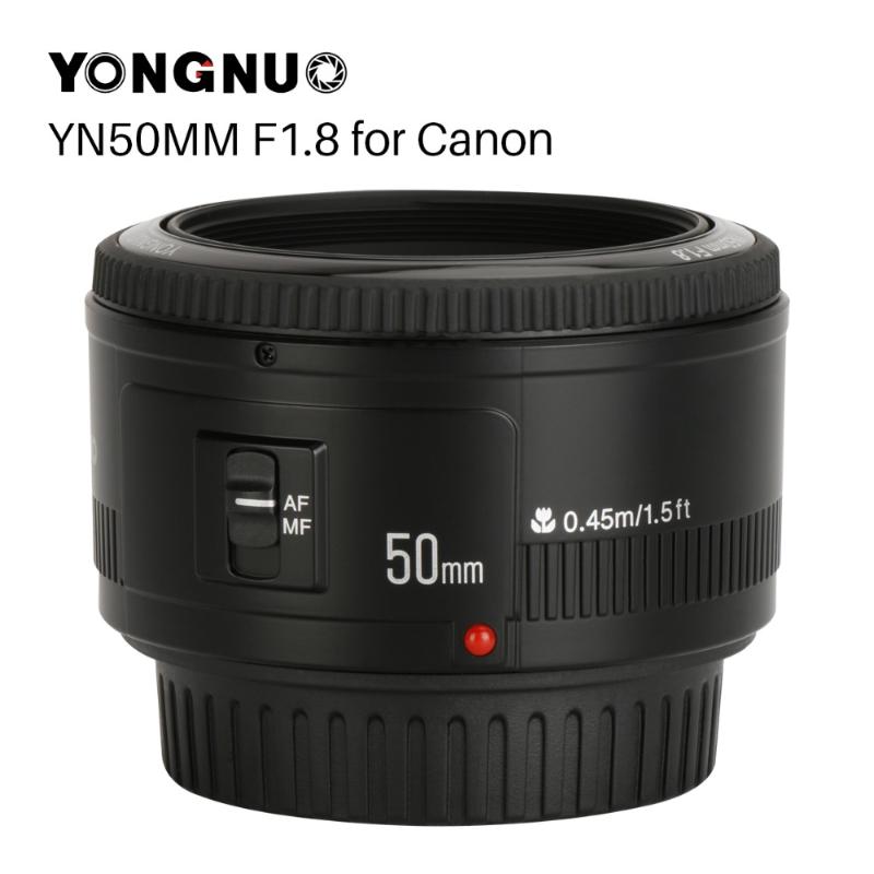 YONGNUO YN50mm YN50 F1.8 Camera Lens EF 50mm for Canon Aperture Lenses for EOS DSLR 700D 750D 800D 5D Mark II IV 10D 1300D
YONGNUO YN50mm YN50 F1.8 Camera Lens EF 50mm for Canon Aperture Lenses for EOS DSLR 700D 750D 800D 5D Mark II IV 10D 1300D