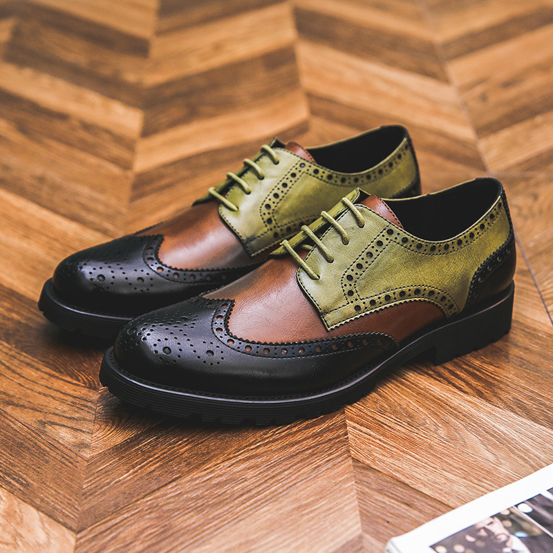 Arrival of New Men From the Vintage Feast Cow Hide Bullock Shoes Young Lace Gentleman Wear Zapato Hombre Shoe Q7oe, Picture color
Arrival of New Men From the Vintage Feast Cow Hide Bullock Shoes Young Lace Gentleman Wear Zapato Hombre Shoe Q7oe, Picture color