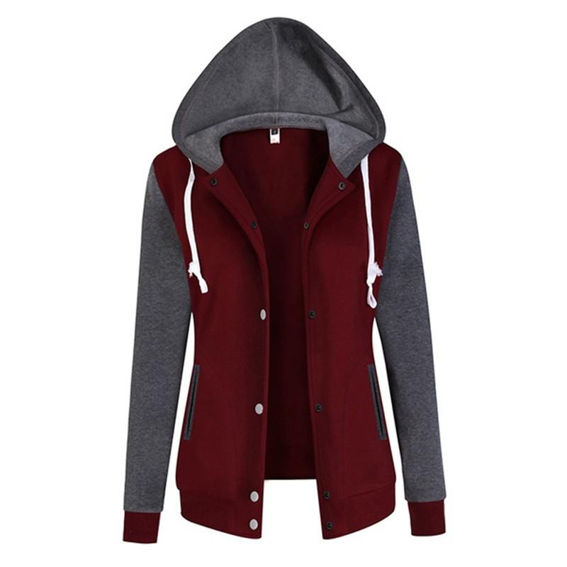Patchwork Casual Skateboard Sport Hoodie Women Winter Warm Hooded Sweatshirt Solid Color Long Sleeve Hoodie Hoodies Femme Tops, Red
Patchwork Casual Skateboard Sport Hoodie Women Winter Warm Hooded Sweatshirt Solid Color Long Sleeve Hoodie Hoodies Femme Tops, Red