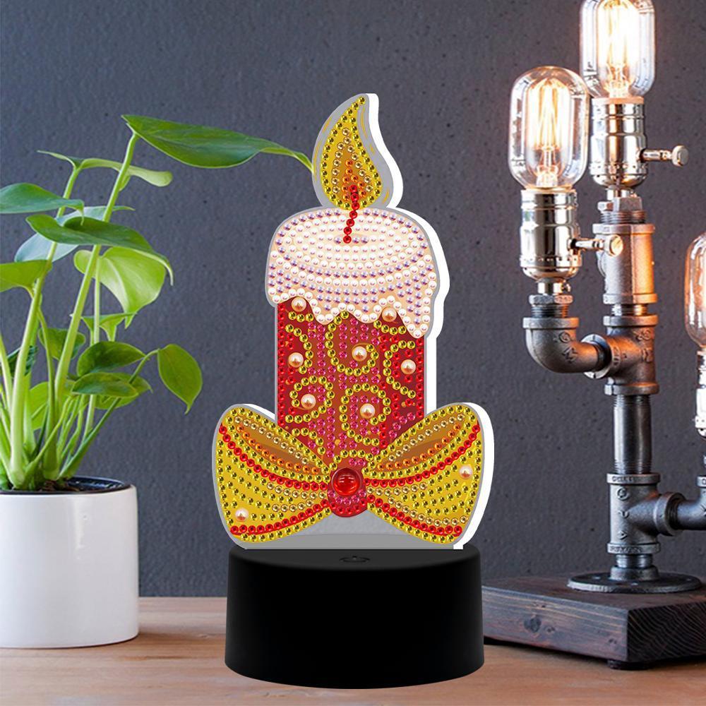 New lamp DIY Diamond Painting Night Light Diamond Embroidery Led Light Pad 7 Colors Available Lamp Christmas Gift 201201