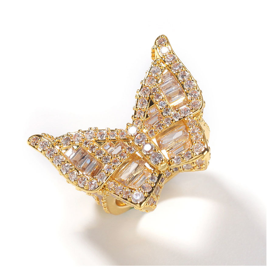 Out That Bling Freezing Butterfly for Men Present Women 2 Colors Micro Paving Zircon Rings Mode Jewelry Hip Hop 7370
Out That Bling Freezing Butterfly for Men Present Women 2 Colors Micro Paving Zircon Rings Mode Jewelry Hip Hop 7370