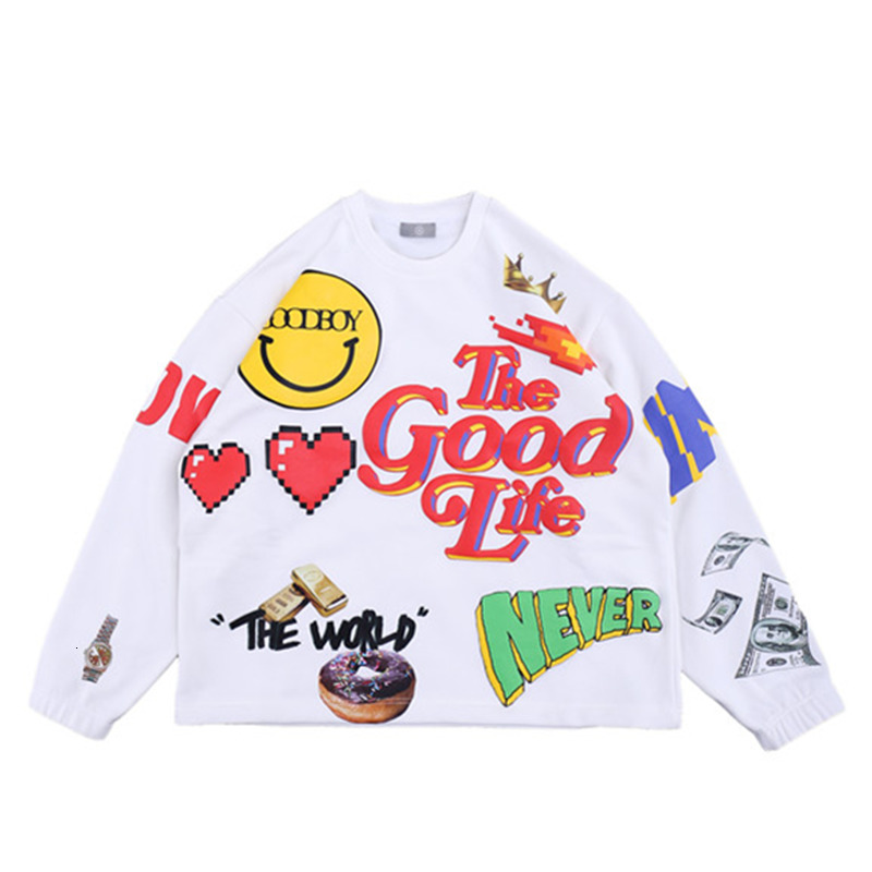 2021 New Foaming Printing Goodboy Xoxogoodboy Sweatshirts Women Streetwear Crewneck Fashion Hoodie Men Xuij
2021 New Foaming Printing Goodboy Xoxogoodboy Sweatshirts Women Streetwear Crewneck Fashion Hoodie Men Xuij