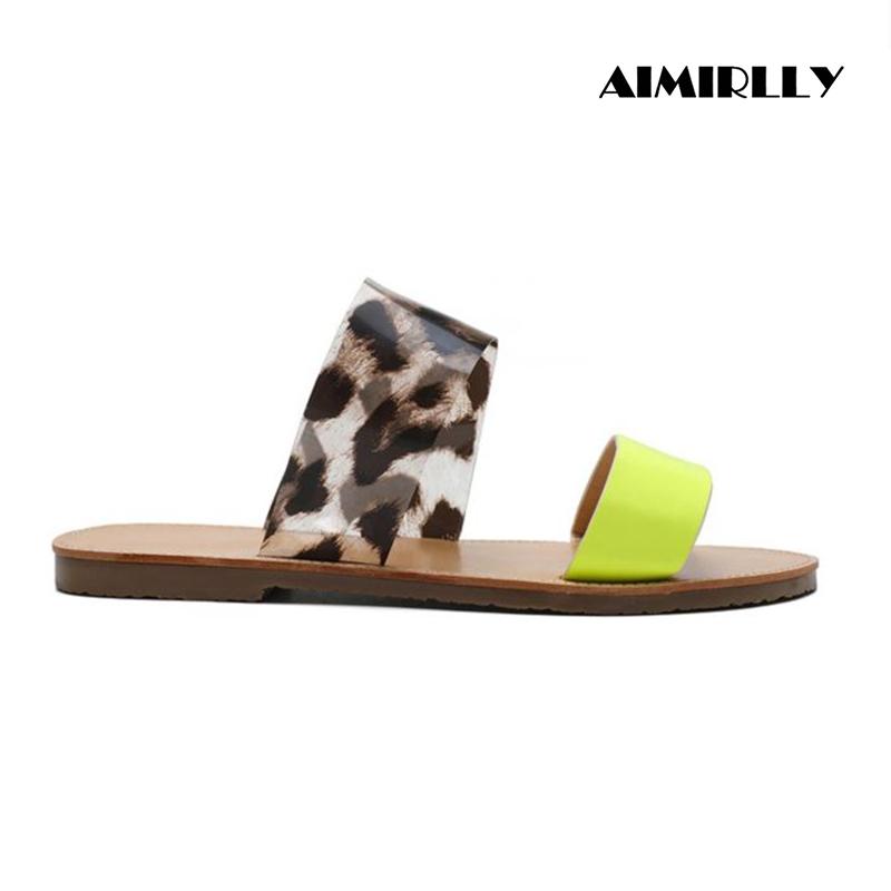 Fashion Women's Flats Sandals Summer Shoes Mules Slipper Leopard Straps Ladies Causal Footwear Comfort Slip On
Fashion Women's Flats Sandals Summer Shoes Mules Slipper Leopard Straps Ladies Causal Footwear Comfort Slip On