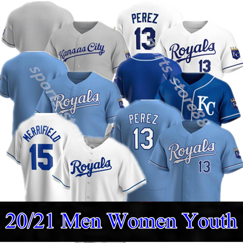 2020 Custom Jackson Jersey Jorge Soler Whit Merrifield Hunter Dozier Danny Duffy Adalberto Mondesi Nicky O'Hearn Royals Baseball Jersey, Colour 4
2020 Custom Jackson Jersey Jorge Soler Whit Merrifield Hunter Dozier Danny Duffy Adalberto Mondesi Nicky O'Hearn Royals Baseball Jersey, Colour 4