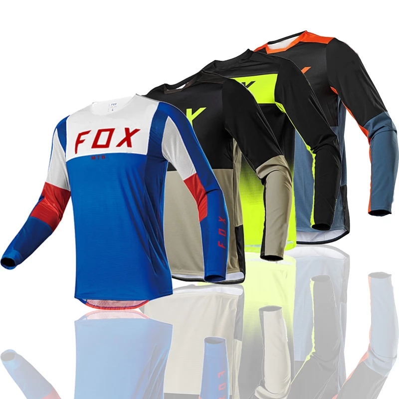 2021 Mountain Bike Jerseys Motocross BMX Racing Jersey FOXMTB Downhill DH Long Sleeve Cycling Clothes MX Ropa Enduro MTB T-shirt, Black;red
2021 Mountain Bike Jerseys Motocross BMX Racing Jersey FOXMTB Downhill DH Long Sleeve Cycling Clothes MX Ropa Enduro MTB T-shirt, Black;red