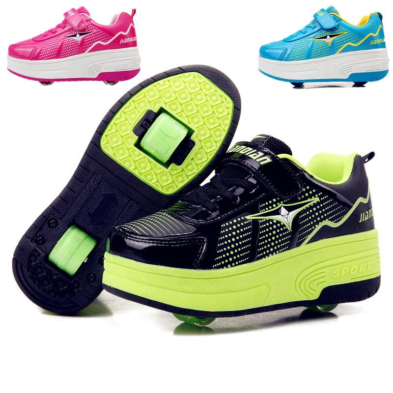 28-42 Green Children Junior Roller Skate Shoes Kids Sneakers With Two 2021 Boys Girls Wheels Shoes Adult Casual boys, Blue
28-42 Green Children Junior Roller Skate Shoes Kids Sneakers With Two 2021 Boys Girls Wheels Shoes Adult Casual boys, Blue