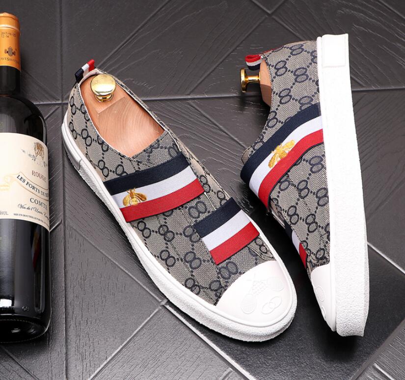 New Luxury Men Loafers Handmade Italian Designer Metal Letter Buckle Slip On Boat Shoes Casual Canvas Shoes Dress Shoes for mens 38-44, Brown
New Luxury Men Loafers Handmade Italian Designer Metal Letter Buckle Slip On Boat Shoes Casual Canvas Shoes Dress Shoes for mens 38-44, Brown