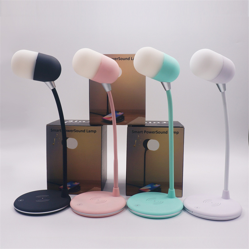 Bluetooth Speaker Wireless Charging LED Night Light Creative Student Desk Lamp Eye Protection Touch 3 Levels Of Brightness Home
Bluetooth Speaker Wireless Charging LED Night Light Creative Student Desk Lamp Eye Protection Touch 3 Levels Of Brightness Home