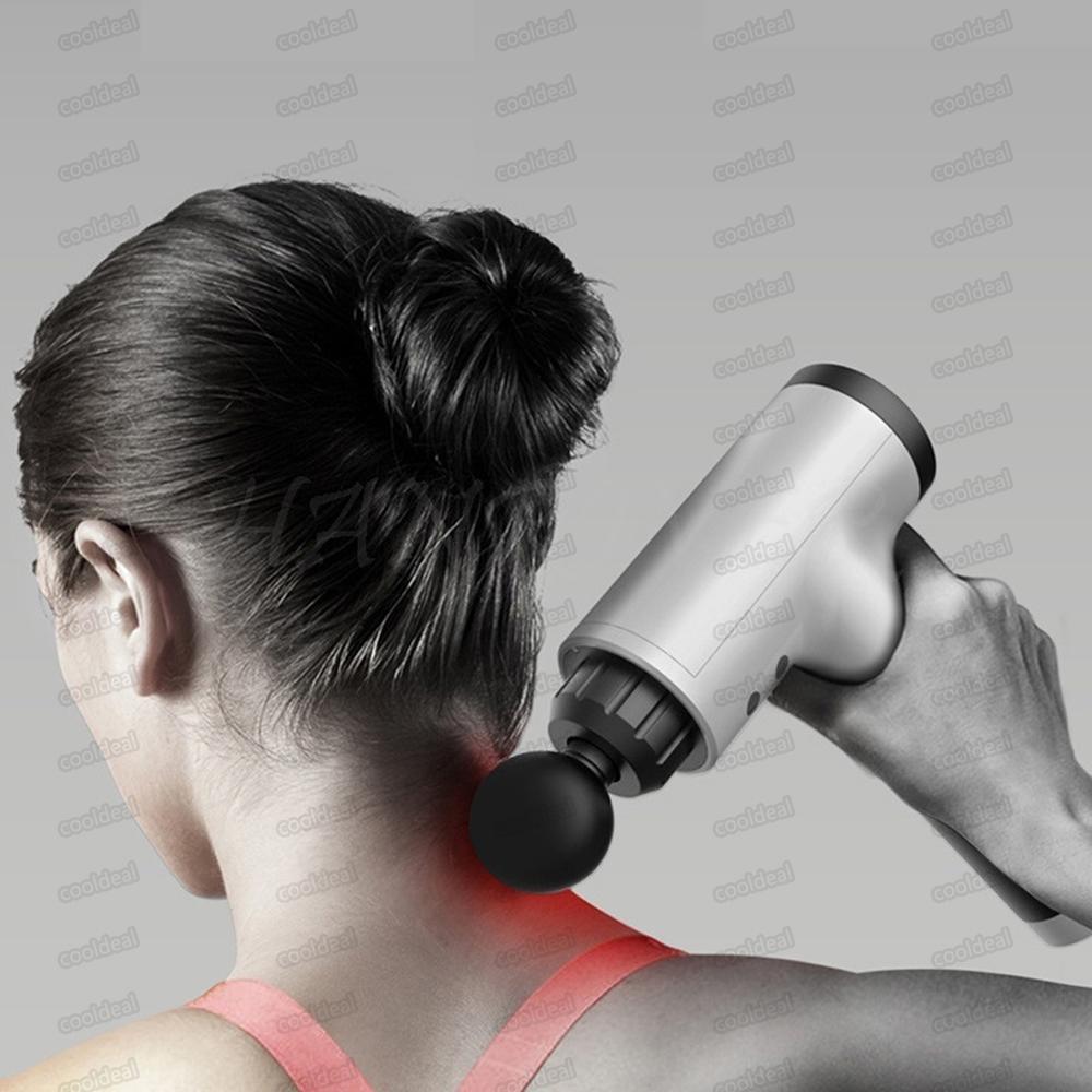 Hot Sale Fascial Gun Leg Deep Vibration Muscle Body Relaxation Electric Gun Fitness Equipment Massage Hammer Shock Pain Relief Massager
Hot Sale Fascial Gun Leg Deep Vibration Muscle Body Relaxation Electric Gun Fitness Equipment Massage Hammer Shock Pain Relief Massager