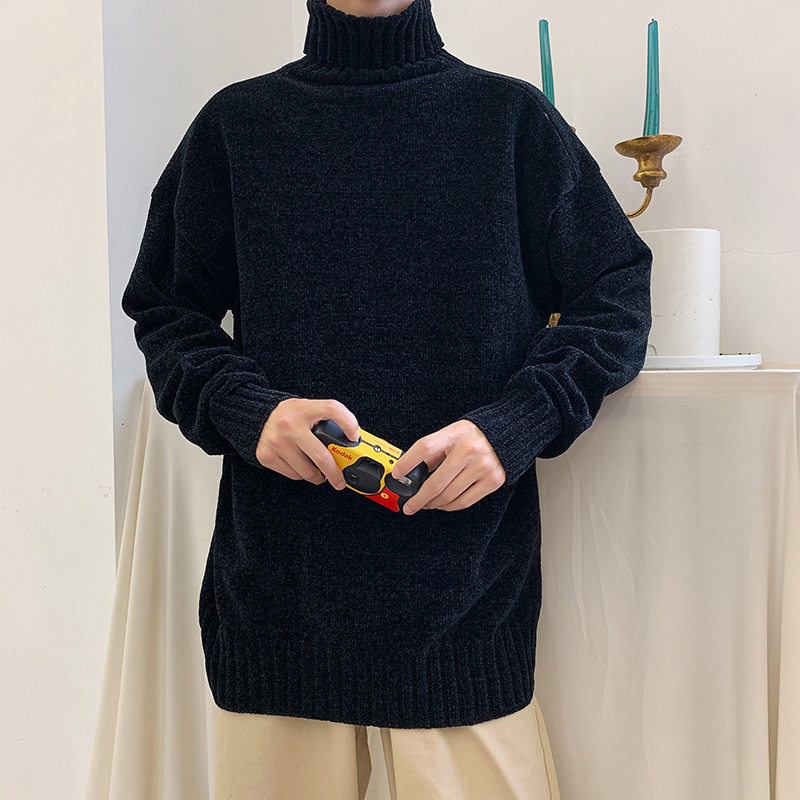 Pullovers Released Casual Deep Autumn Nightgown New Solid Color Turtleneck Sweater Ii58, Black
Pullovers Released Casual Deep Autumn Nightgown New Solid Color Turtleneck Sweater Ii58, Black