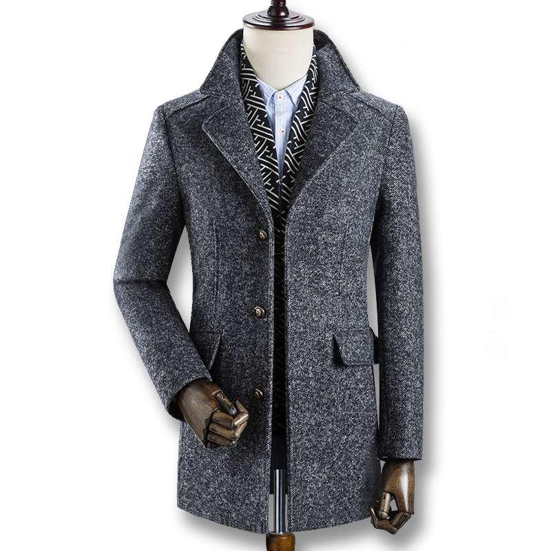 2021 New Male Casual Mode Slim Fit Size Big Dress Men's Winter Gross Wool Coats Mixed Parkes JBMQ, Coffee
2021 New Male Casual Mode Slim Fit Size Big Dress Men's Winter Gross Wool Coats Mixed Parkes JBMQ, Coffee